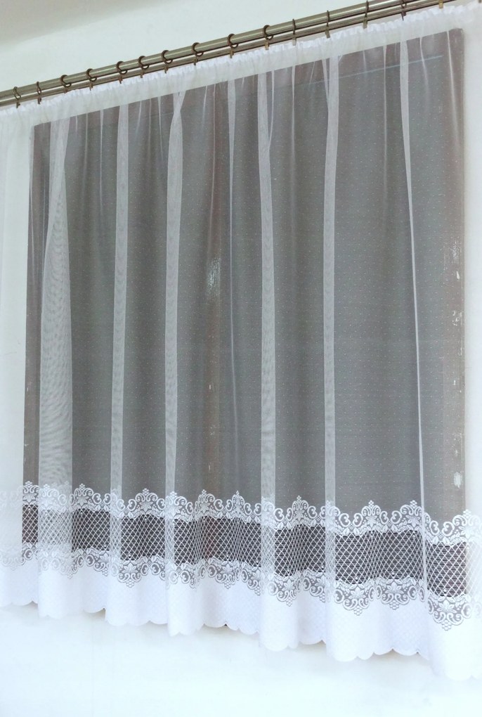 Mg Függöny 619/111 Ecru 230X150cm készre szerelve K szalaggal