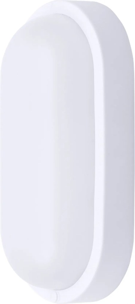 Solight Led ovális kültéri lámpa 20W, 1500lm, 4000K, IP54, szürke, 26 cm