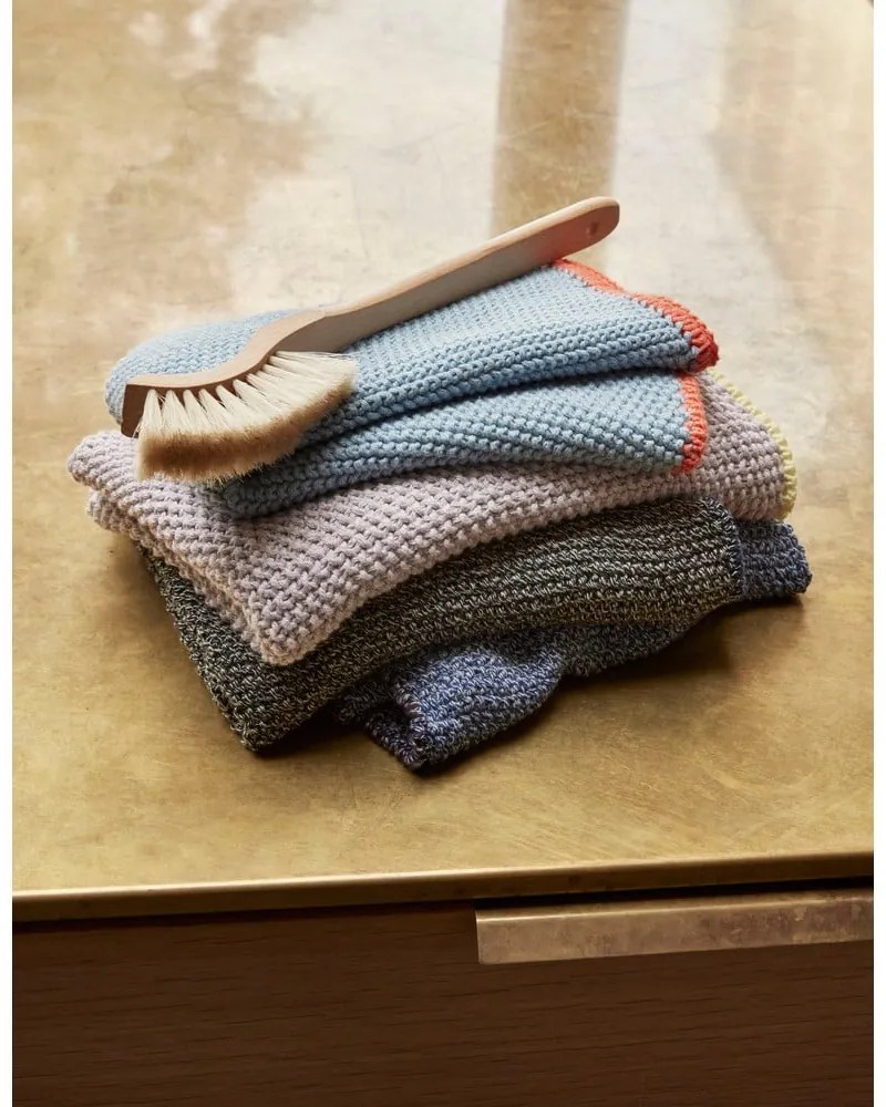 Thea rózsaszín pamut konyharuha, 40 x 60 cm - Hübsch