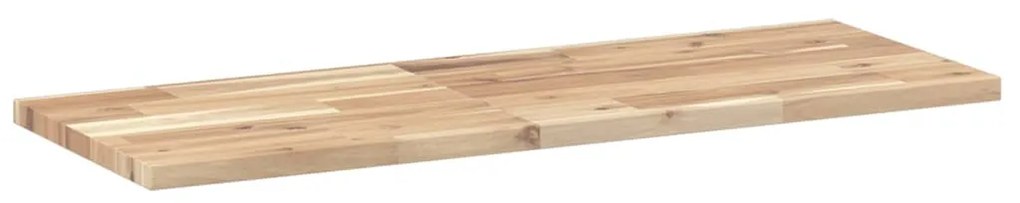 4 db kezeletlen tömör akácfa függőpolc 100 x 30 x 2 cm