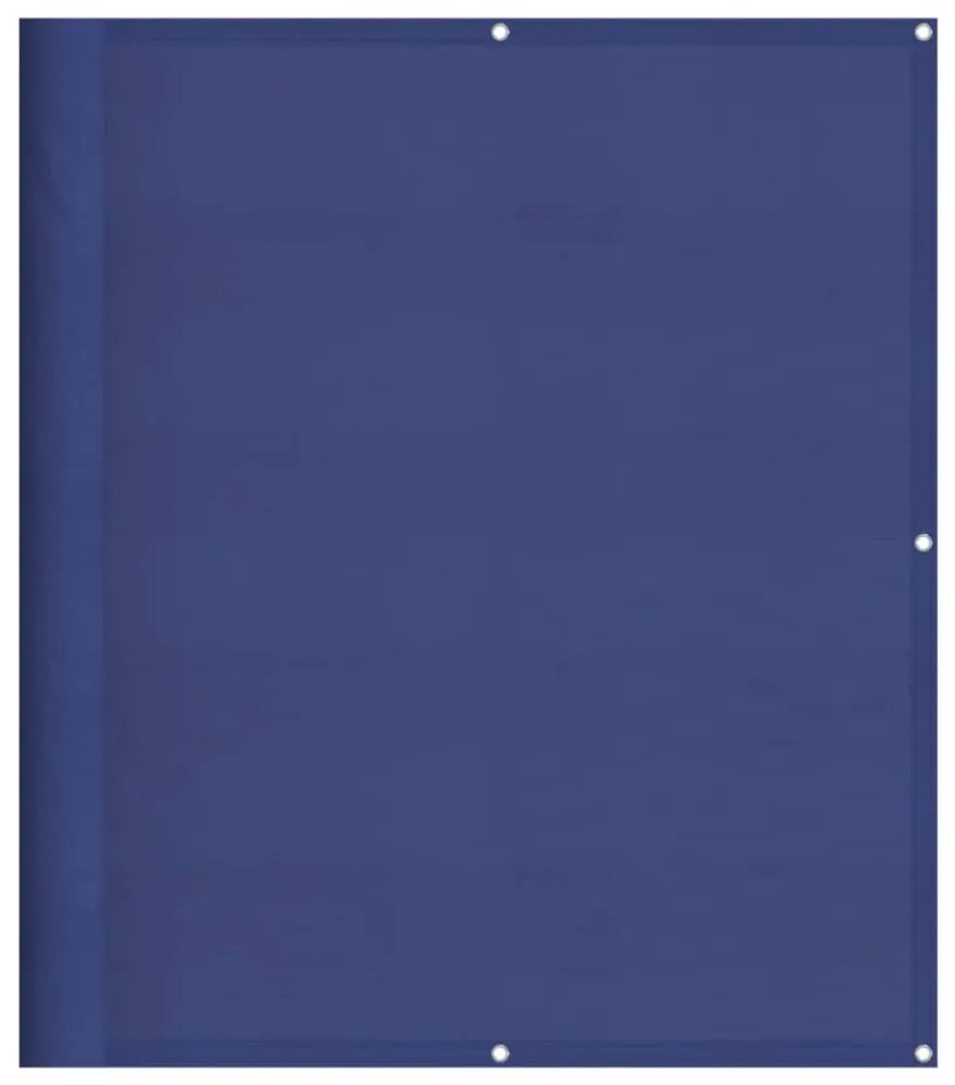 kék 100% oxford poliészter erkélyparaván 120 x 800 cm