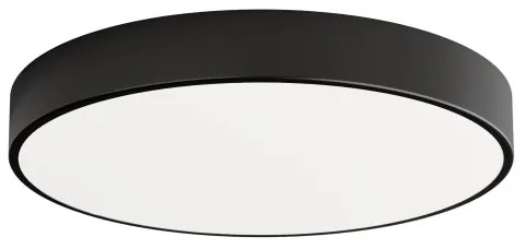 CLEO mennyezeti lámpatest érzékelővel, 5×E27, 24 W, 230 V, átmérő 60 cm, fekete