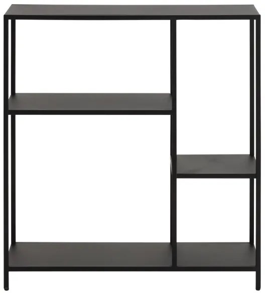 SETH fekete könyvespolc