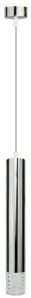 MILAGRO ML8875 TUBI Hengeres Függesztett Lámpa Ezüst GU10 IP20