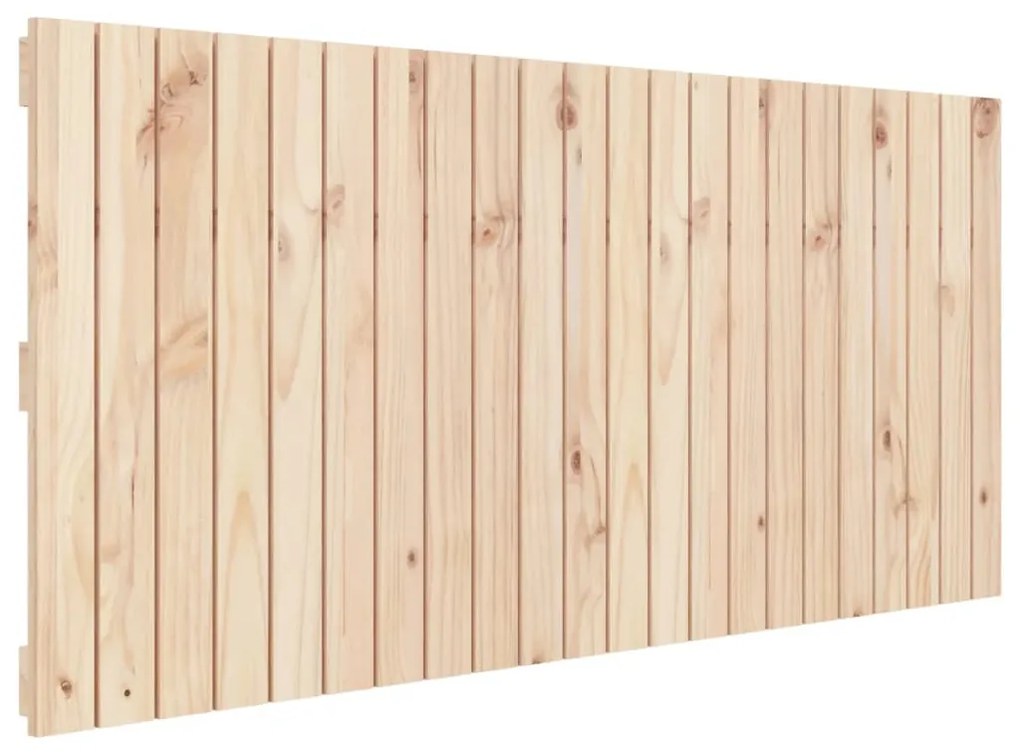 tömör fenyőfa fali fejtámla 140x3x60 cm