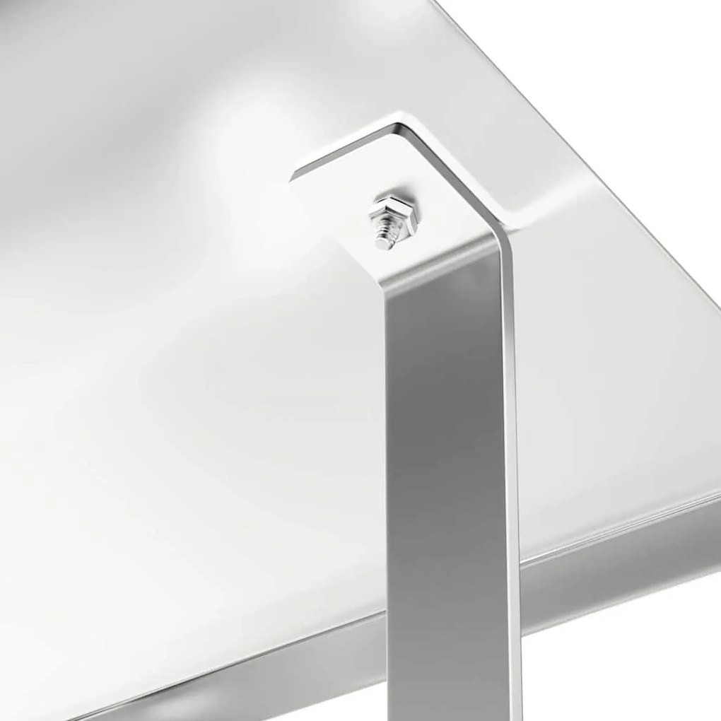 Kémény Felszerelés Ezüst 40 x 40 x 37.5 cm Rozsdamentes acél