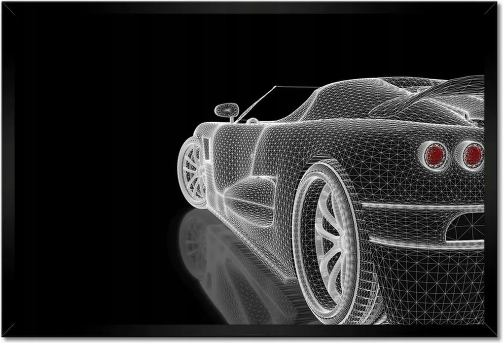 Poszterek keretben 60x40 Prototípus Autó