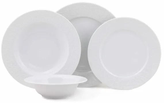 24 darabos étkészlet fehér/porcelán