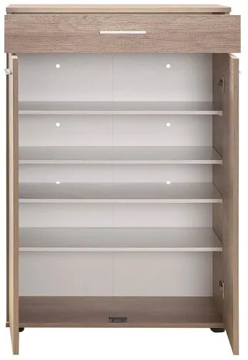 Cipősszekrény 108x73 cm barna