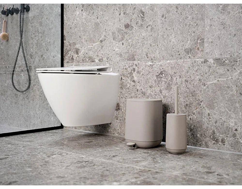 Bézs beton WC-kefe Time – Zone