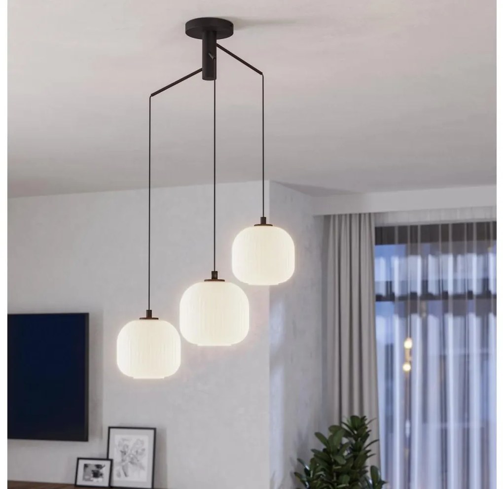 Eglo Eglo 99368 - Csillár zsinóron MANTUNALLE 3xE27/40W/230V EG99368