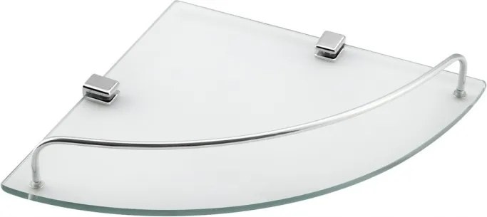 Aqualine Rumba üvegpolc 250x42x250mm tiszta üveg RB115