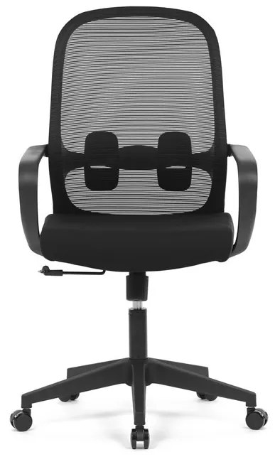 Fekete Szövet Irodai Szék Hinta Mechanikával. KA-S424 BK