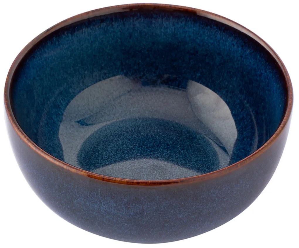Altom Kerámia tál Reactive Navy Blue 14,5 cm, 600ml