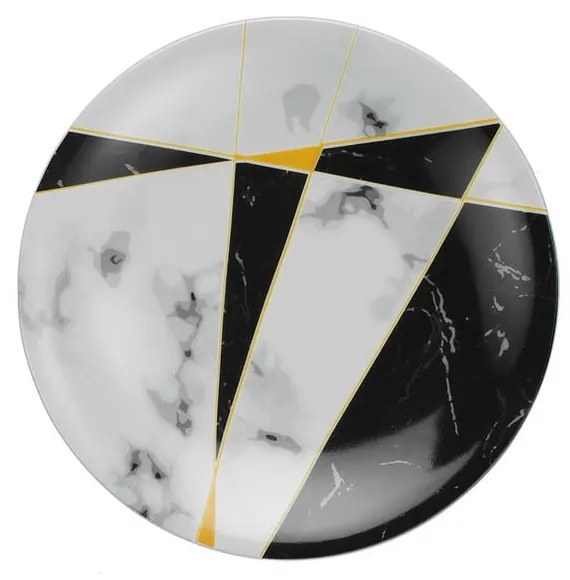 Black&White 24 db-os porcelán étkészlet - Kütahya Porselen