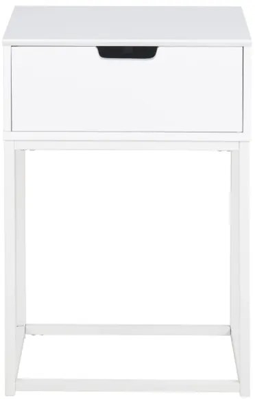 Éjjeli szekrényke CARLY fehér