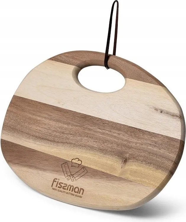 Vágódeszka Fissman Akác 24x31x1,5cm, antibakteriális, tartós