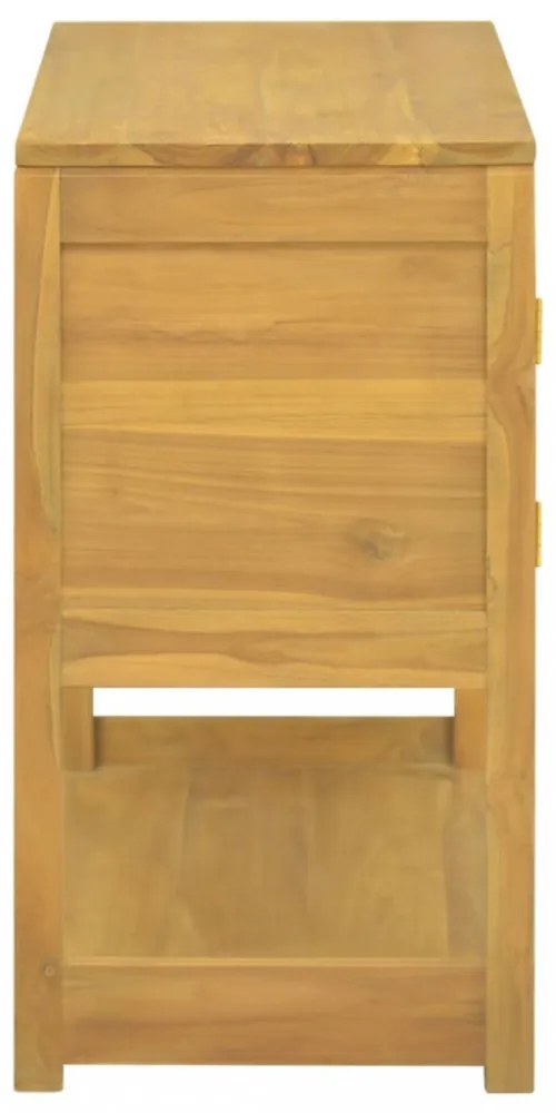 tömör tíkfa fürdőszobaszekrény 85 x 40 x 75 cm