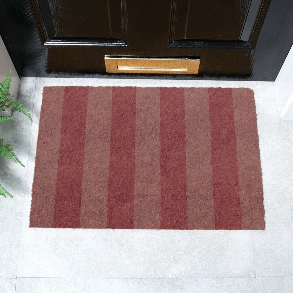 Kókuszrost lábtörlő 40x60 cm Pink Stripe – Artsy Doormats