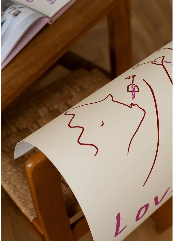 Poszter 50x70 cm Vino Lovers – Ruby Hughes – The Poster Club