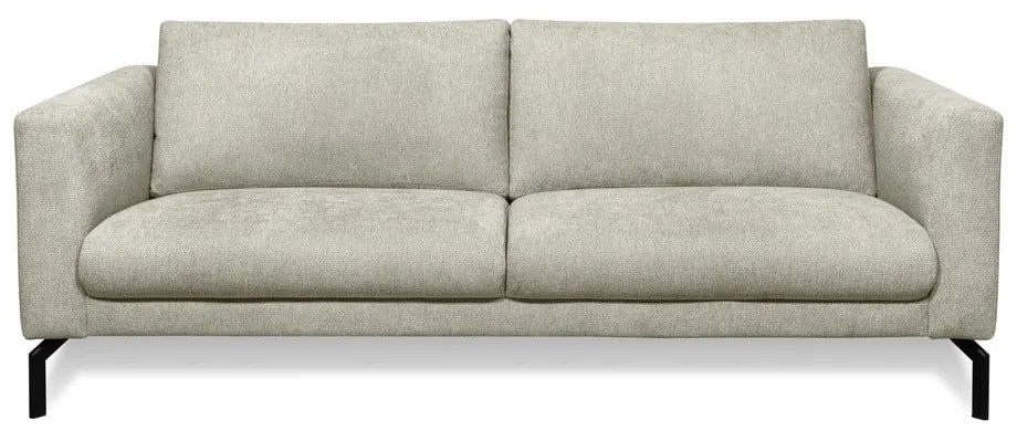 Bézs zsenília kanapé 216 cm Gomero – Scandic