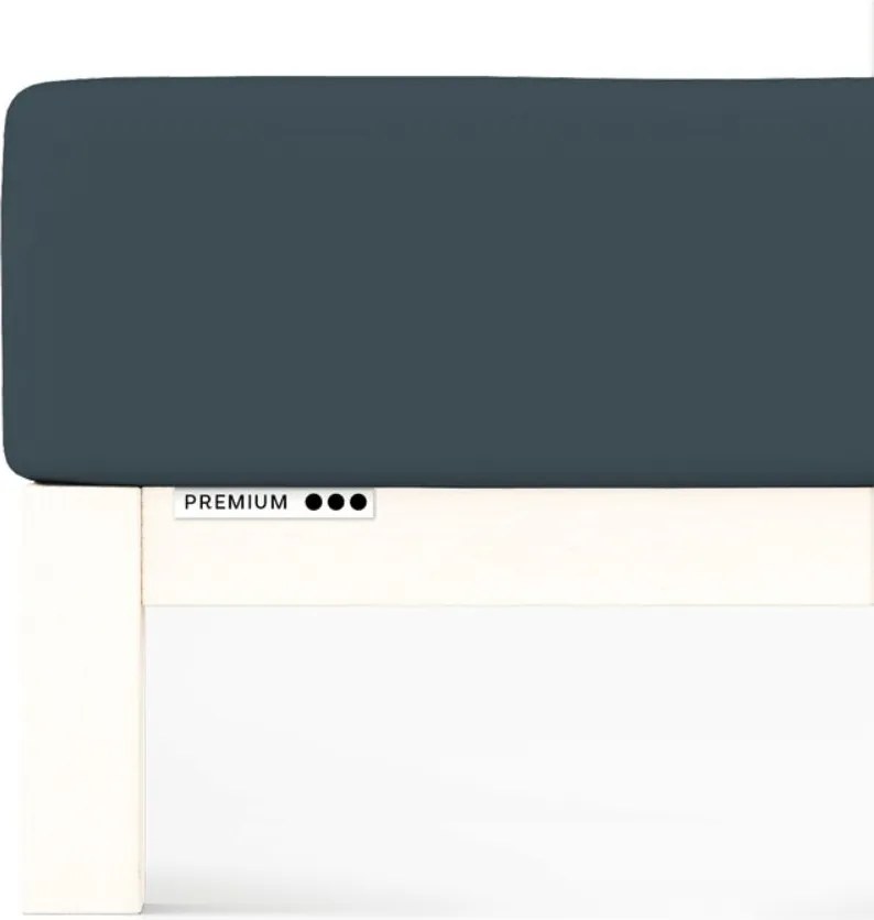 Schlafgut Premium lepedő 120x190-130x220 cm Gray Deep 556