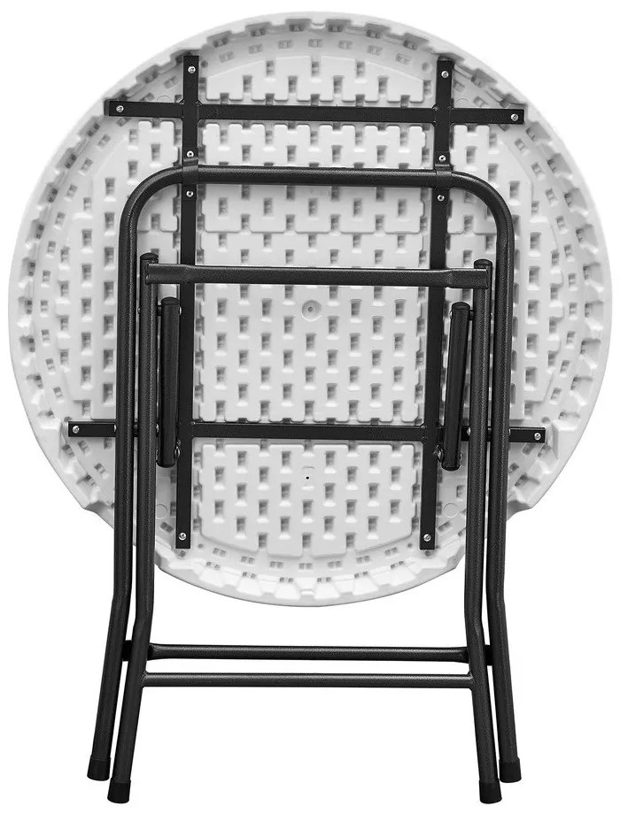 Kerek kerti étkezőasztal ø 80 cm – Rojaplast