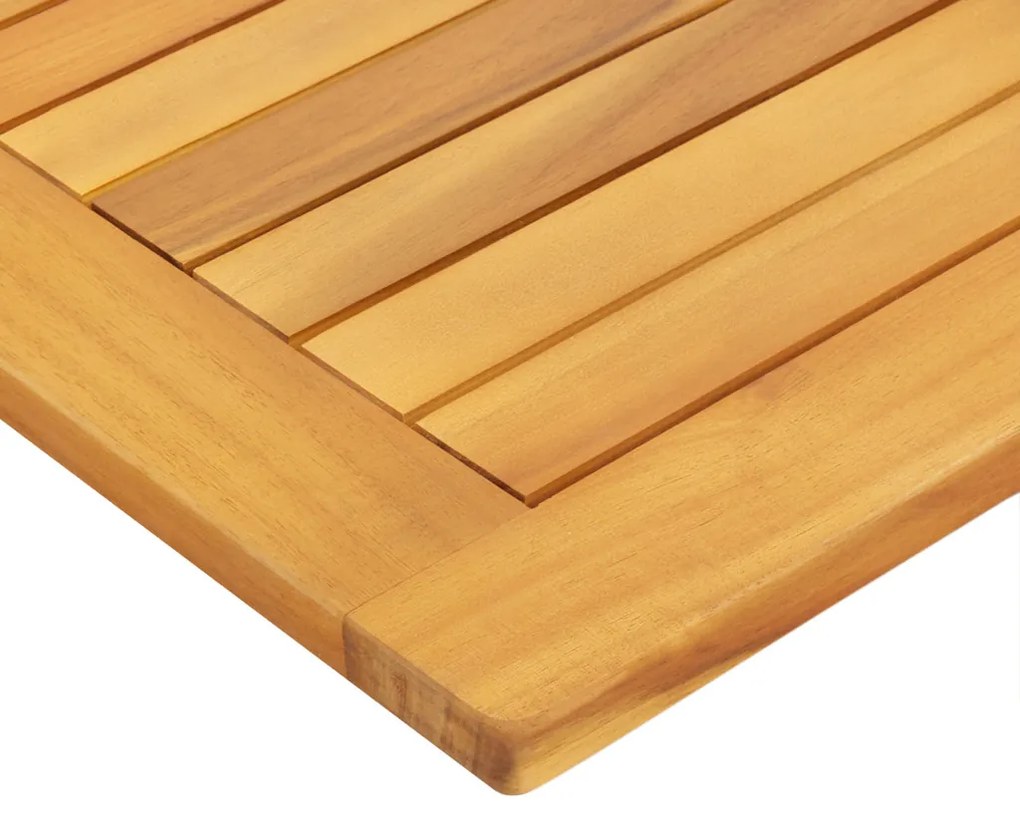 Asztallap 90x45x2,2 cm Négyszögletes Tömör Fa Akác