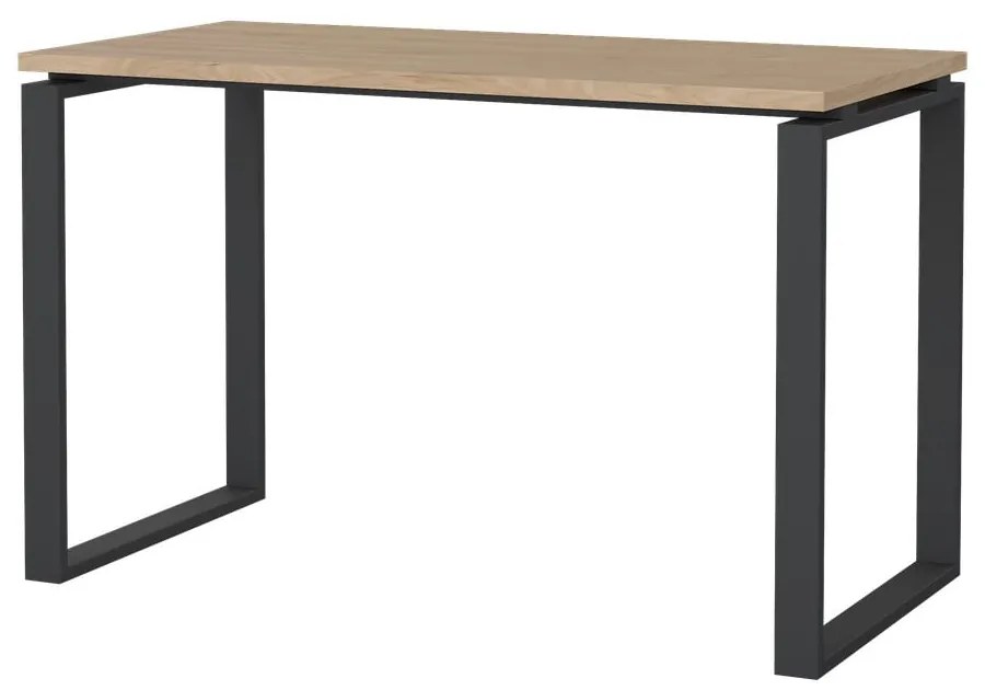 Íróasztal tölgyfa dekoros asztallappal 60x120 cm Sign – Tvilum