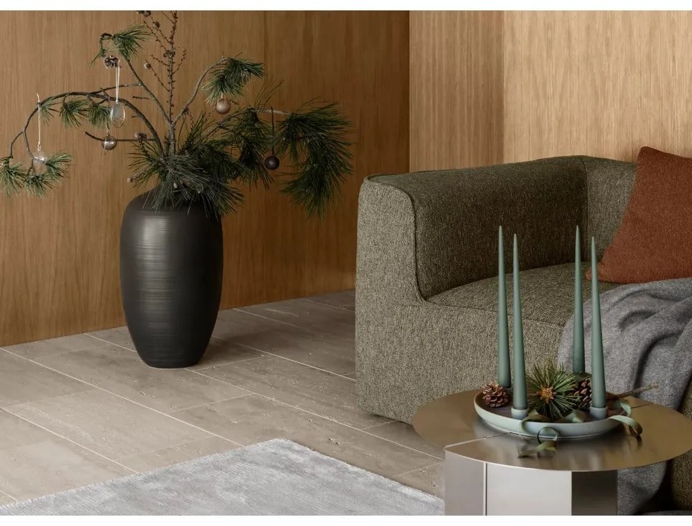 Szürke gyapjúkeverék takaró 145x200 cm Ahwi – Blomus