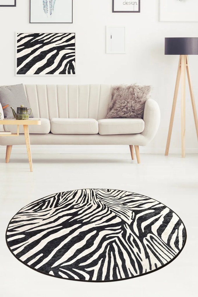 Zebra mintás szőnyeg
