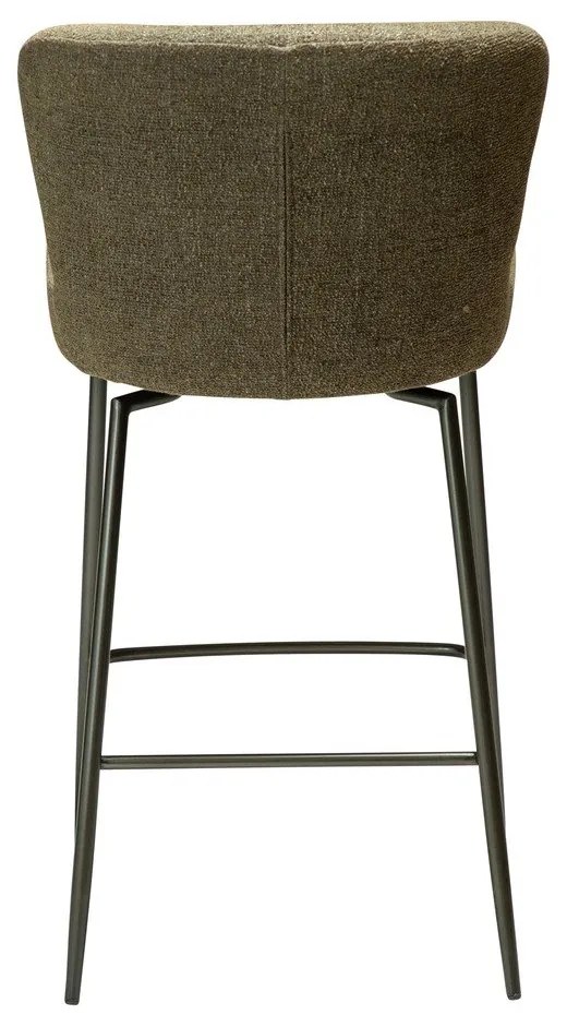 Khaki kárpitozott bárszék (ülésmagasság 67,5 cm) Glam – DAN-FORM Denmark