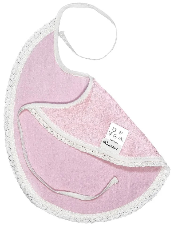 Paris rózsaszín muszlin előke - Kindsgut