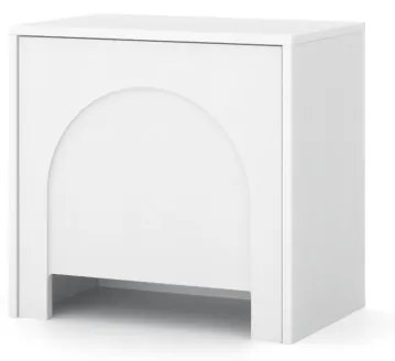 ARCO STOLIK NOCNY 1D BIAŁY/BIAŁY 5W