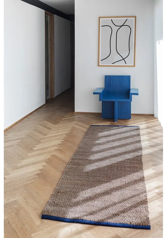 Barna juta futószőnyeg 80x245 cm Notes – Mette Ditmer Denmark