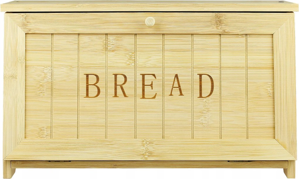 Természetes Bambusz Kenyértartó Nagy Kenyértartó Fa Kenyértartó