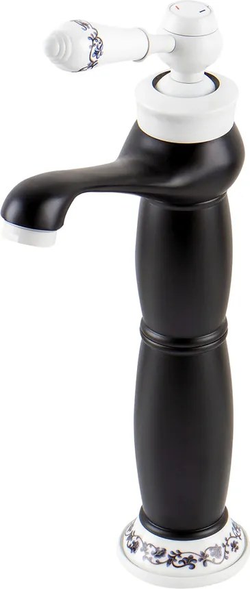 Izmir || Black & White magasított retro mosdó csaptelep