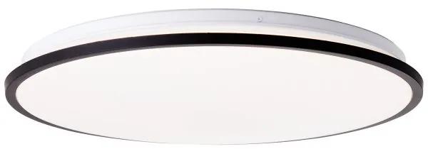 JAMIL szabályozható LED mennyezeti lámpa átm:48cm fehér/fekete; 2900lm -  Brilliant-HK19489S76