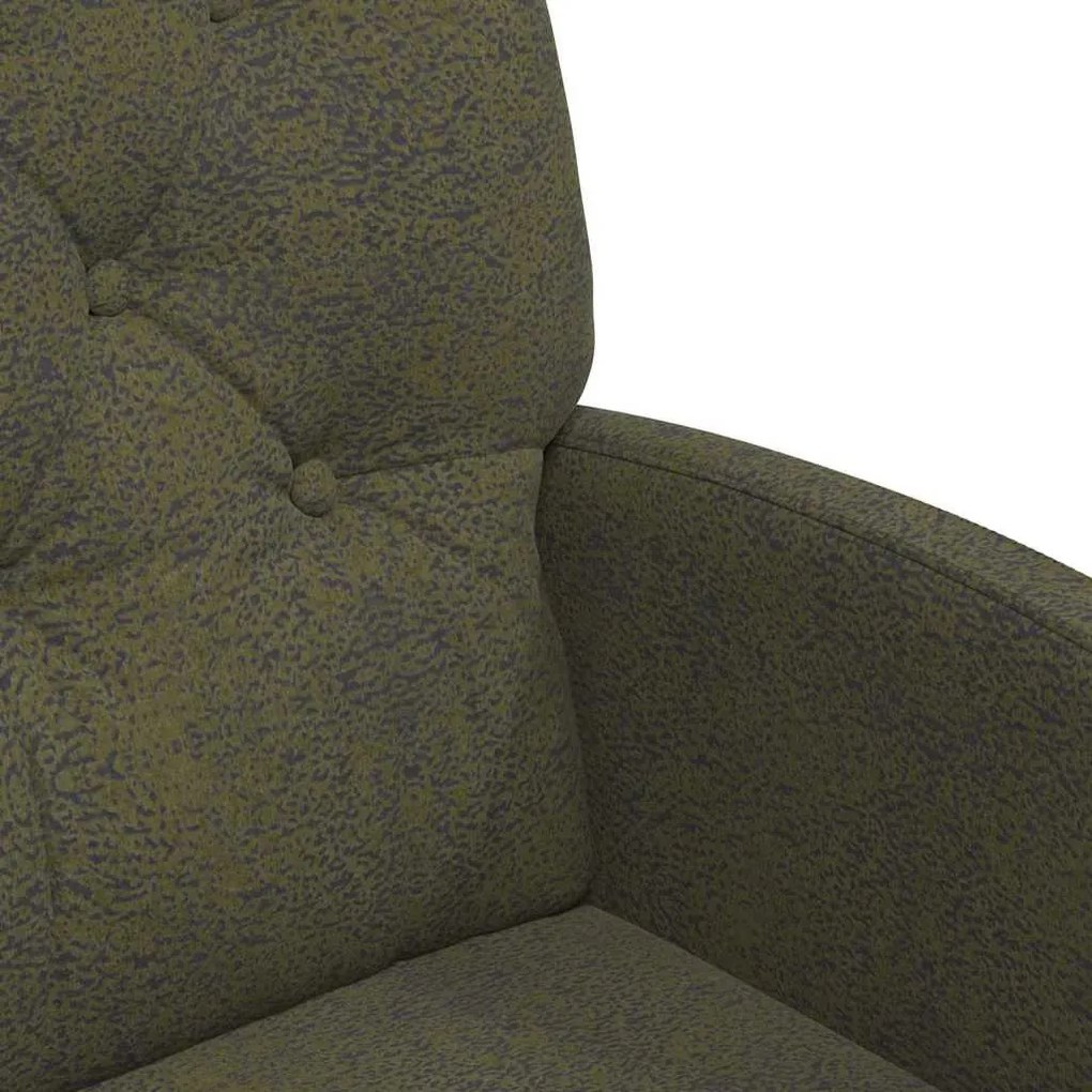 Kerekes Étkező Székek 2 pcs Katonai zöld 58 x 67 x 97 cm