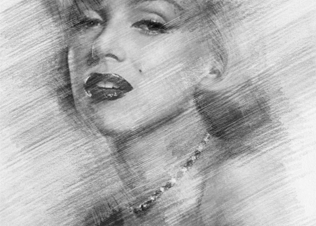 Kép - Marilyn Monroe portréja (70x50 cm)