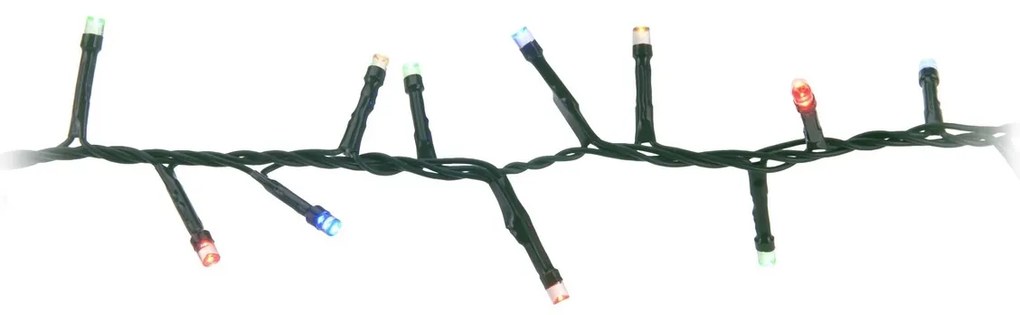 Twinkle karácsonyi fényfüzér, színes, 560 LED-es, 7 m