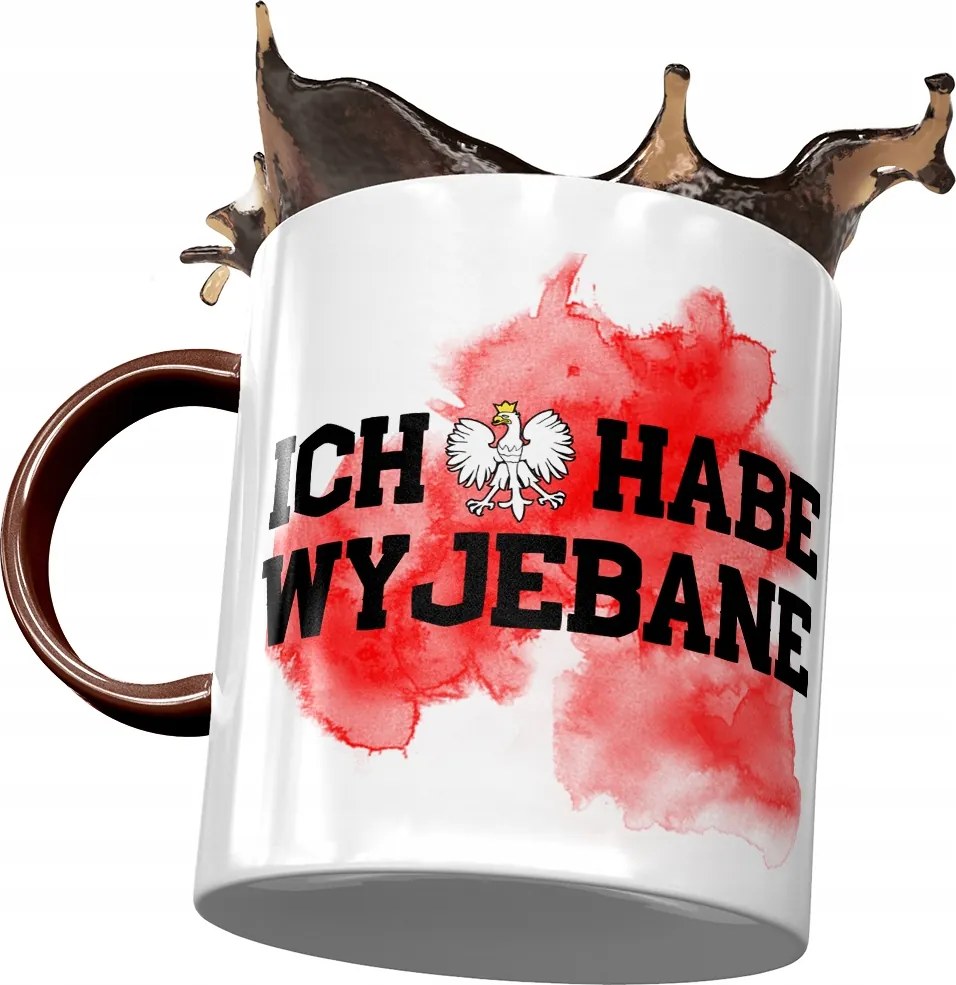 Bögre Bordó Vicces Ich Habe Ki*bane Nyomtatott Fotóval