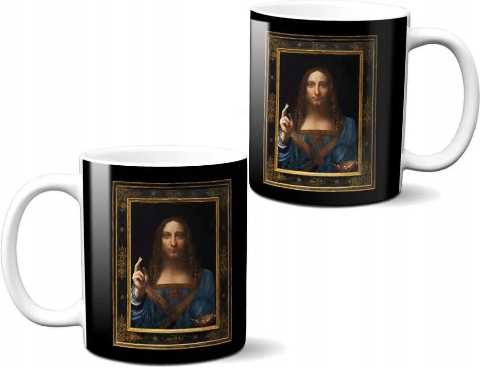 Leonardo da Vinci, a világ megmentője bögre