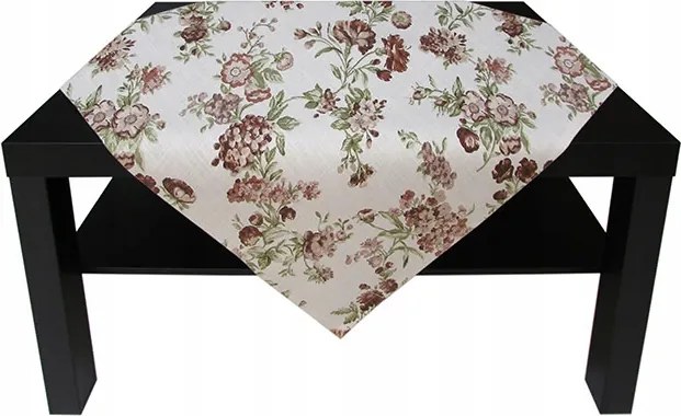 Szalvéta abrosz 80x80 Natura rét barna pamut terasz szalvéta