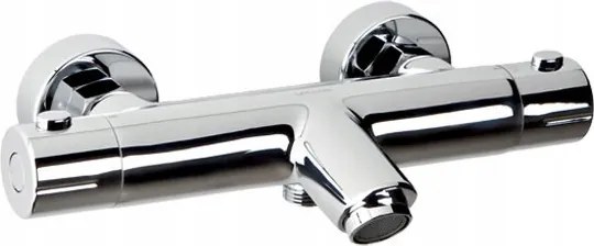 Estill Kerek fali kádcsaptelep kétlyukú termosztatikus króm