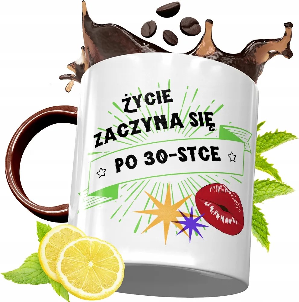 Bordó Bögre 30. Születésnapra Ajándék fényképes nyomattal