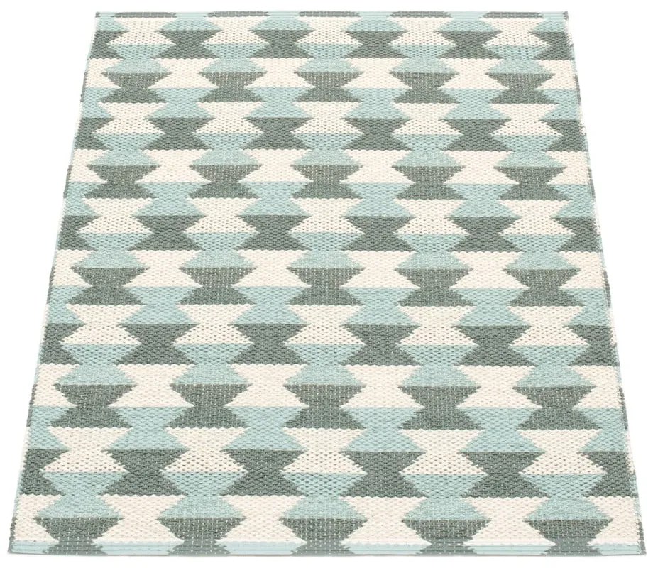 Zöld-türkiz kültéri-beltéri szőnyeg 70x100 cm Dana Army – Pappelina