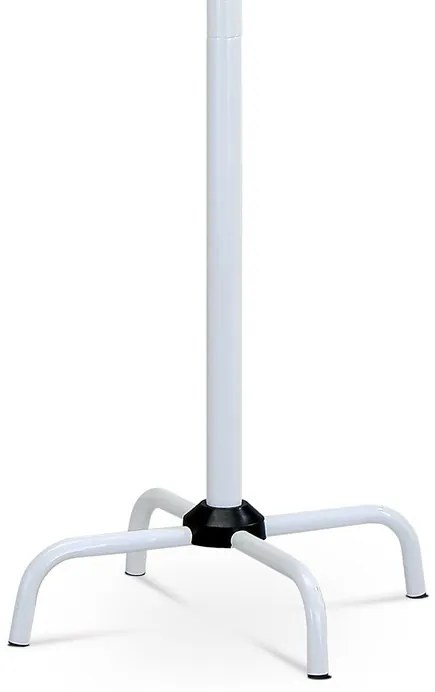 Fém állófogas fényes fehér színben, 182 cm magas 80609-A