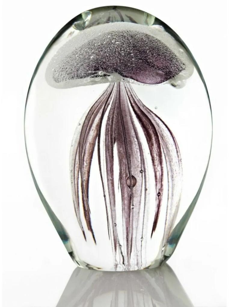 Leonardo Oceano szobor medúzával 11cm lila