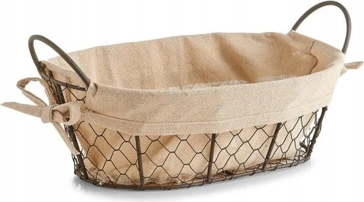 Kenyértartó kosár, Countrystyle, 21x11x30 cm